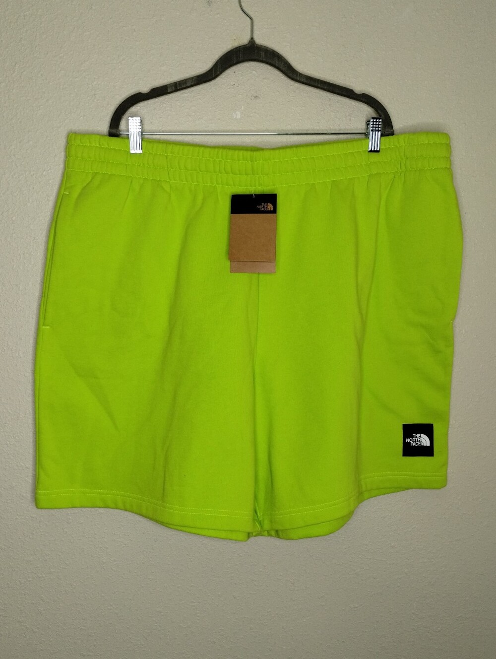 The North Face Men's Box NSE Short In LED Yellow Size 3XL